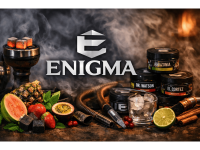 Тютюн Enigma (Enigma табак): топові смаки, міцність і мікси для кальяну